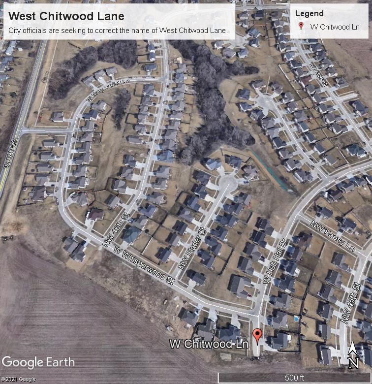 West Chitwood Lane
